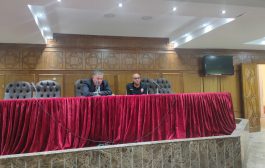لقاء عميد الكلية بالجهاز الادارى بالكلية
